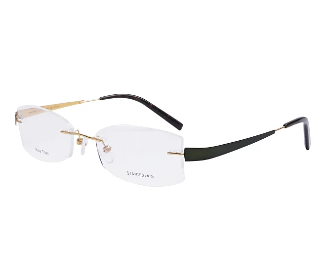 Starvision Brille S-1029 CO61 52 18 goldgrün