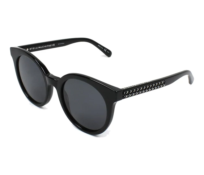 Stella McCartney Sonnenbrillen SC-0097-S 001 50 21 schwarzgun metall