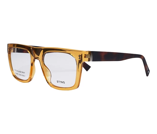 Sting Brille UST482 6A9P 52 21 honigbraun