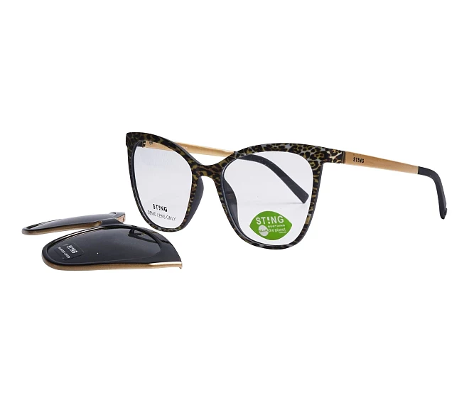 Sting Brille SST380 ALFP 52 17 schwarzgold