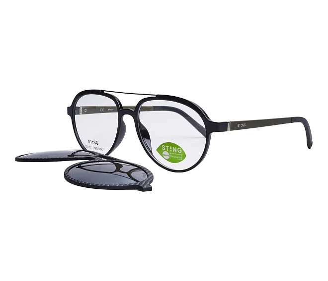 Sting Brille SST410 Z42P 54 16 schwarzkhaki