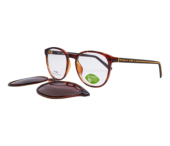 Sting Brille SST455 AH9Z 52 19 havanabraun