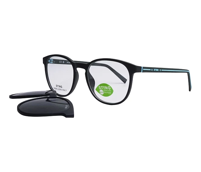 Sting Brille SST455 G74P 52 19 khakiblau