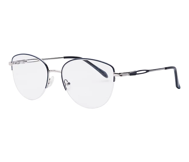 Sun Brille 898 D 54 18 blausilber