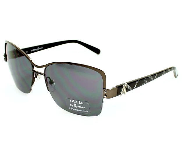 Guess Sonnenbrillen GM-636 GUN3 59 17 schwarzgun metall