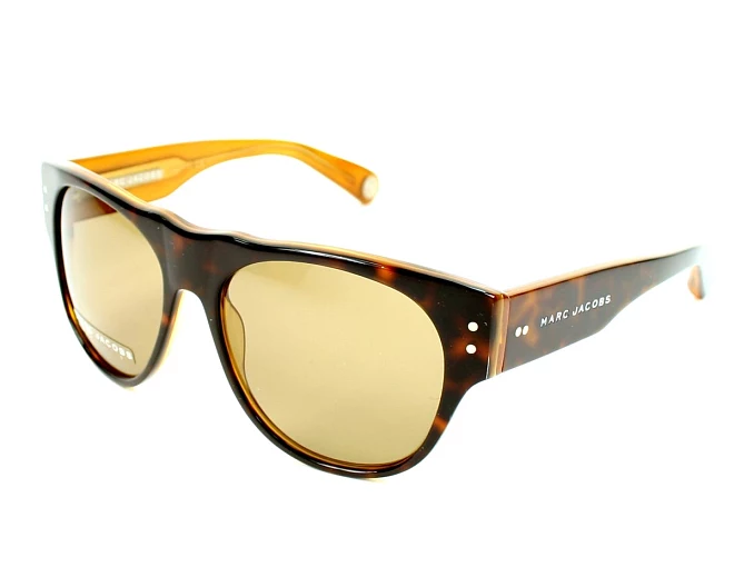 Marc Jacobs Sonnenbrillen MJ-439-S GZT/SV 54 16 havanahonig