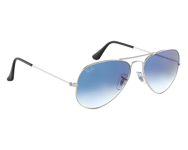 Ray-Ban Sonnenbrillen RB3025 003/3F 55 14 silber