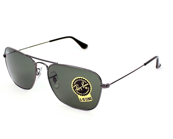 Ray-Ban Sonnenbrillen RB-3136 004 55 15 gun metall