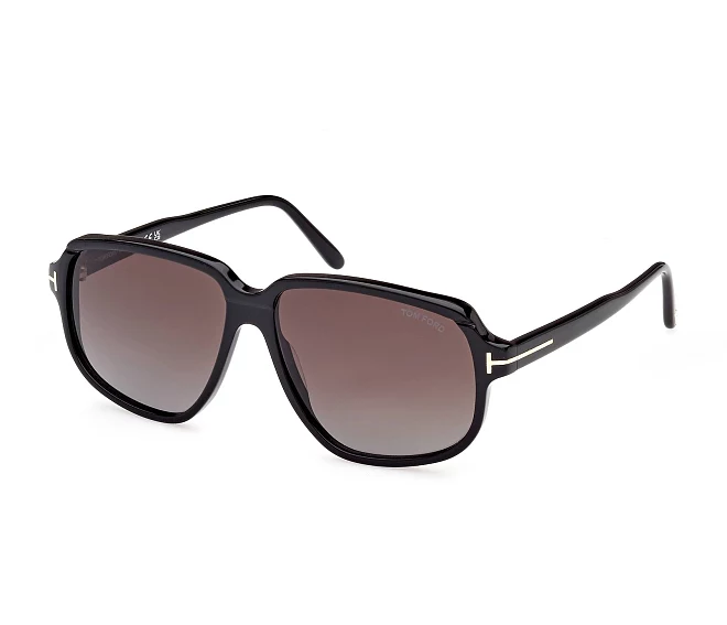 Tom Ford Sonnenbrillen FT-1024 01B 59 14 schwarzgold