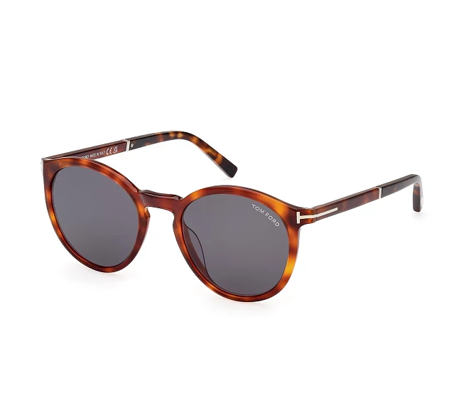 Tom Ford Sonnenbrillen FT-1021-S 53A 51 20 braunstahlfarben