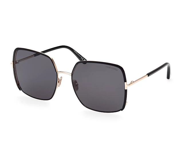 Tom Ford Sonnenbrillen FT-1006S 02A 60 18 schwarzgold