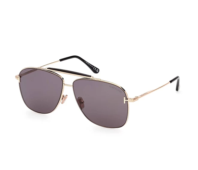 Tom Ford Sonnenbrillen FT-1017 28A 60 12 goldschwarz