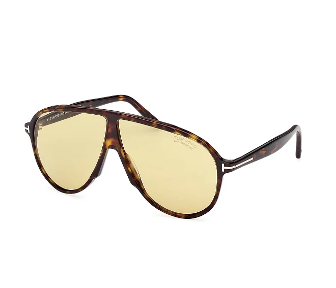 Tom Ford Sonnenbrillen FT1211 52E 65 5 havanagold