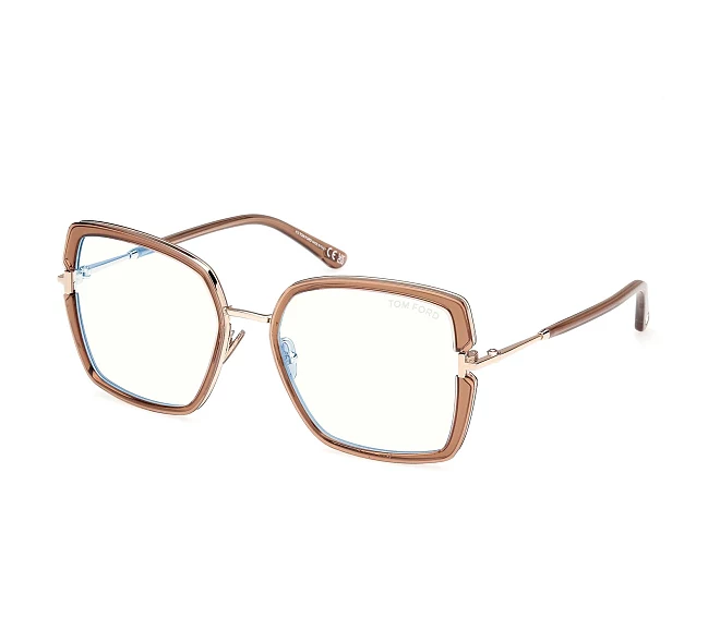 Tom Ford Brille FT5985-B/V 045 55 18 braungold