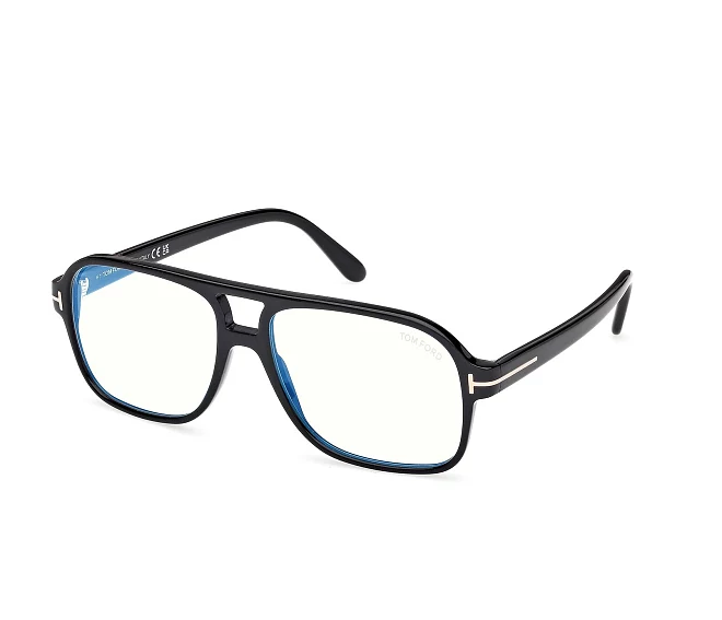 Tom Ford Brille FT6058-B/V 001 58 16 schwarzstahlfarben