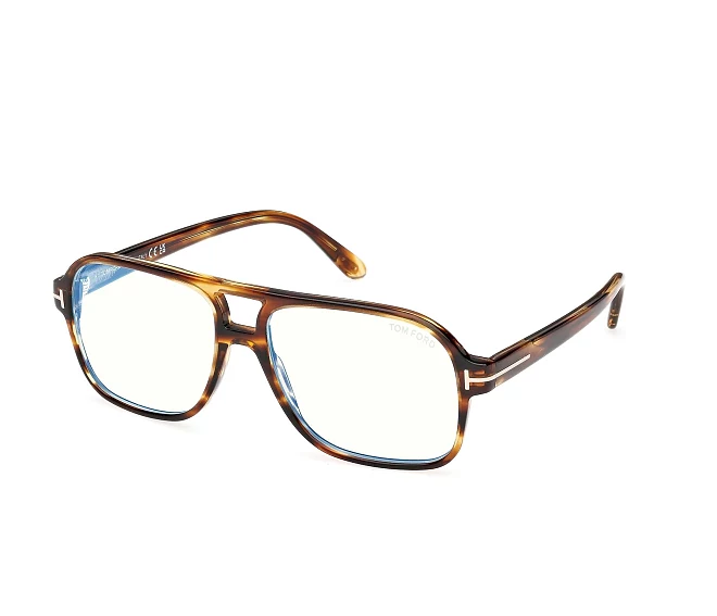 Tom Ford Brille FT6058-B-V 055 58 16 braunstahlfarben