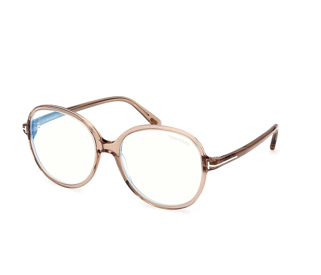 Tom Ford Brille FT6090-BV 045 56 17 beigestahlfarben