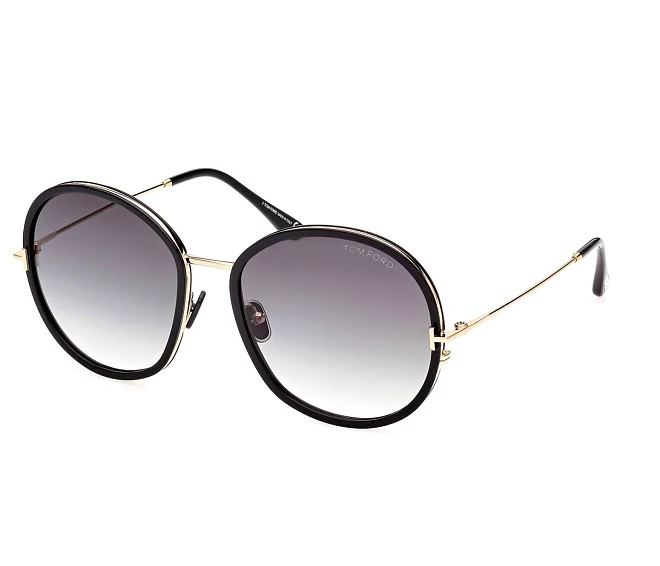 Tom Ford Sonnenbrillen TF-0946 01B 58 18 schwarzgold