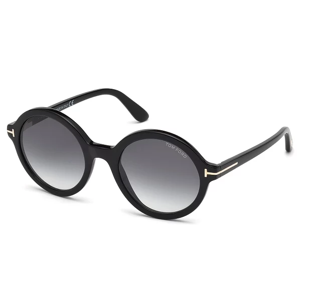 Tom Ford Sonnenbrillen FT-0602-S 001 52 22 schwarzgold
