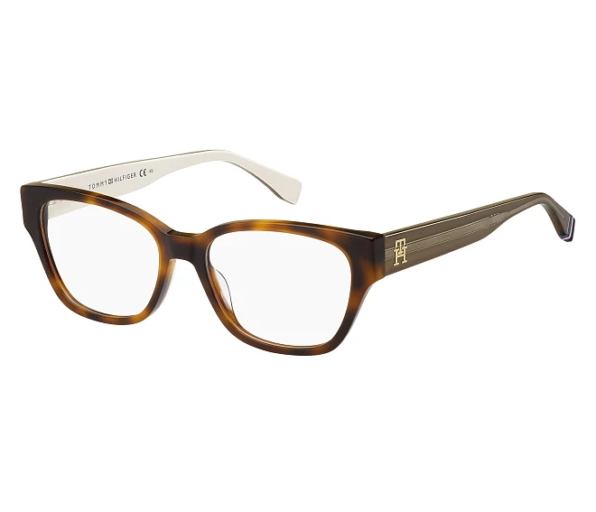 Tommy Hilfiger Brille TH-2001 05L 52 16 havana