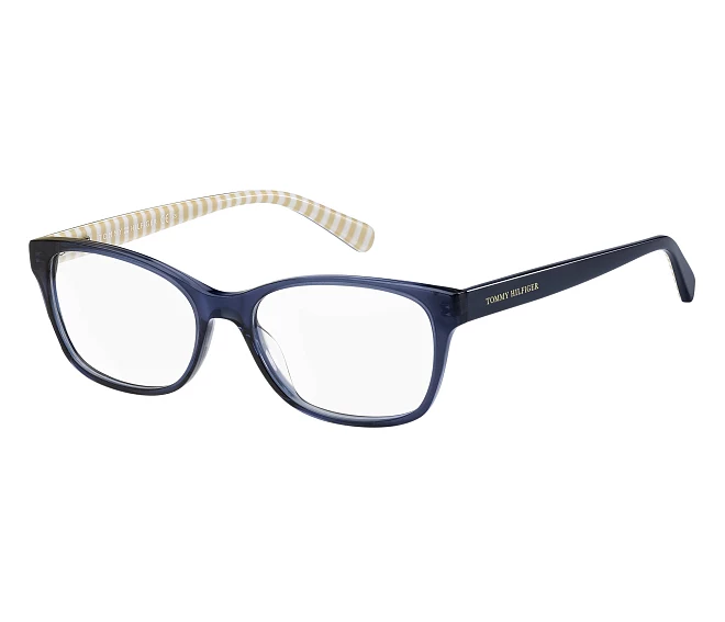Tommy Hilfiger Brille TH-2008 46C 52 16 blauweiß