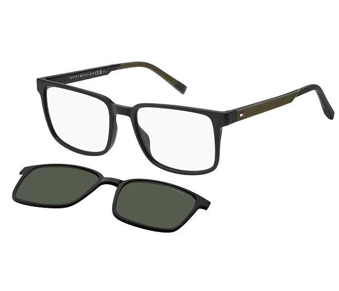 Tommy Hilfiger Brille TH-2145-CS 7ZJ/UC 55 18 schwarzgrün