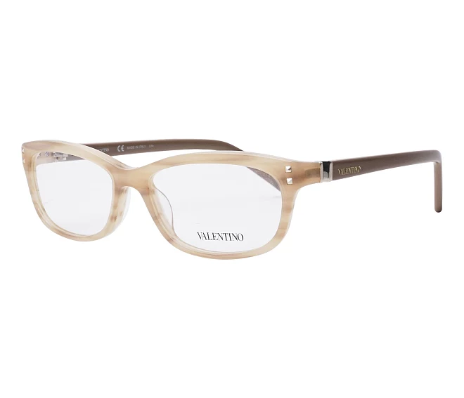 Valentino Brille V2649 265 54 16 hornbeige