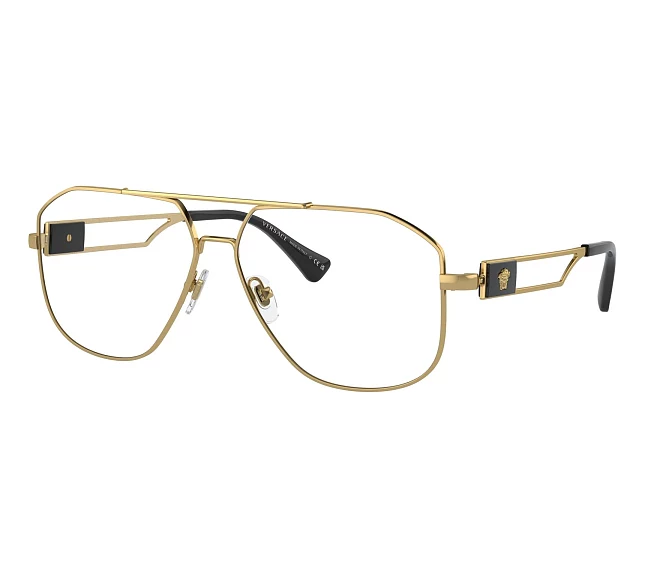 Versace Brille VE1287 1002 57 13 gold