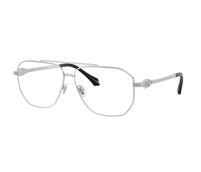 Versace Brille VE1307 1000 57 12 silber