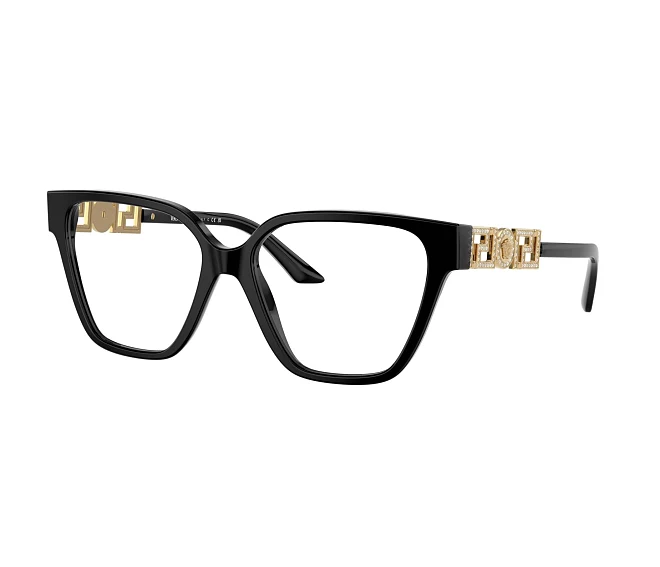 Versace Brille VE3358B GB1 52 16 schwarz