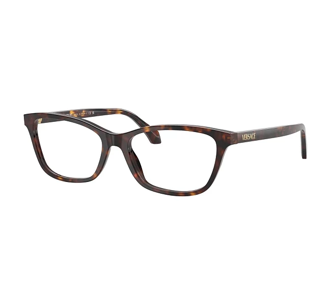 Versace Brille VE3375 108 52 16 braun