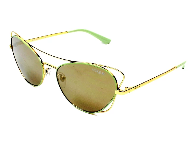 Vogue Eyewear Sonnenbrillen VO-4070-S 50655A 57 17 goldgrün