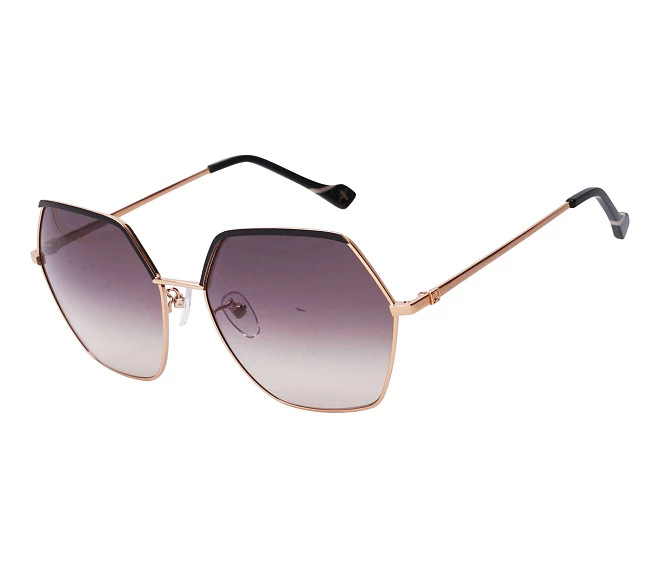 Yalea Sonnenbrillen SYA-057 02AM 59 17 goldschwarz