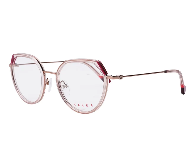 Yalea Brille VYA038V 0A39 50 19 walnuss goldkristall