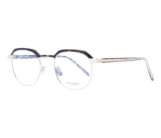 Yves Saint Laurent Brille SL-124 005 50 21 havanasilber
