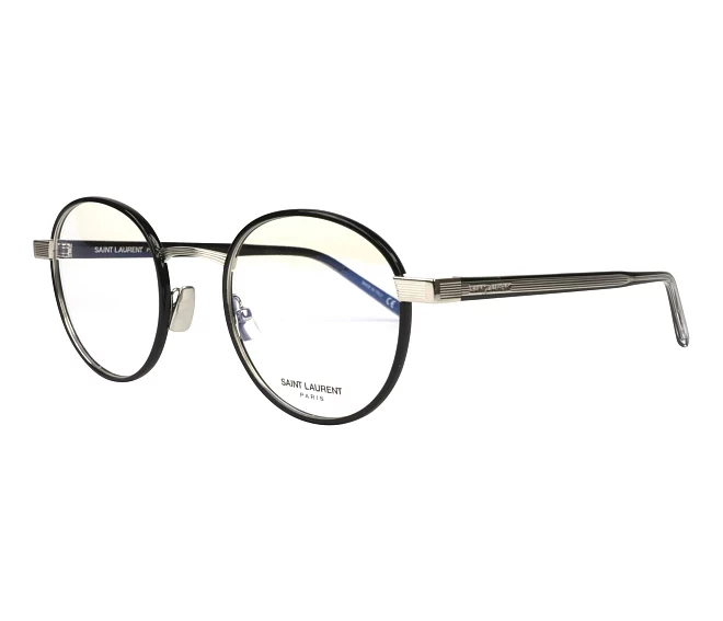Yves Saint Laurent Brille SL-125 001 49 22 schwarzsilber