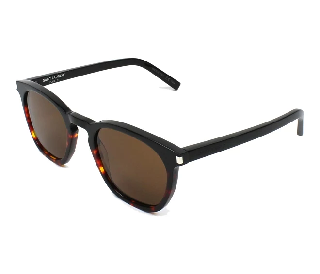 Yves Saint Laurent Sonnenbrillen SL-28 025 51 23 schwarzhavana