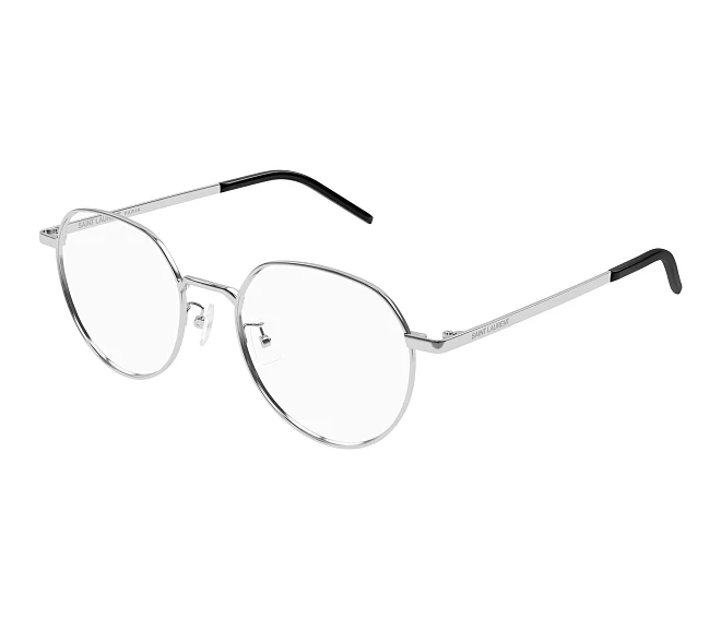 Yves Saint Laurent Brille SL-647-F 002 52 19 silber