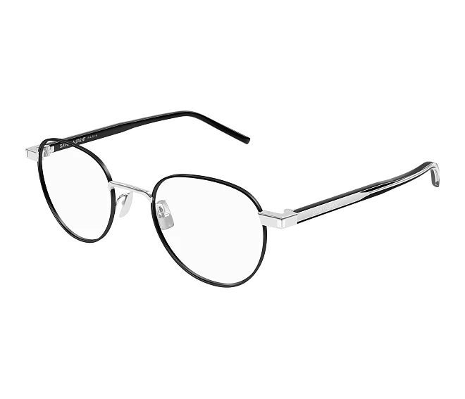 Yves Saint Laurent Brille SL-781 003 49 21 silber