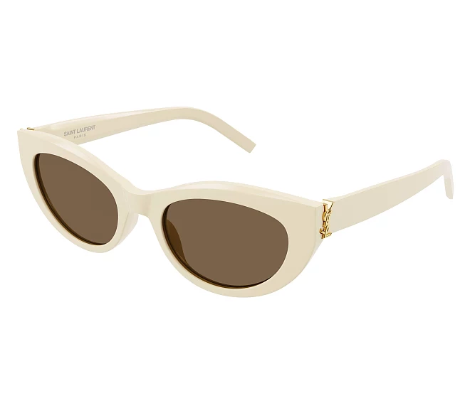 Yves Saint Laurent Sonnenbrillen SL-M115 004 54 20 elfenbeinfarben