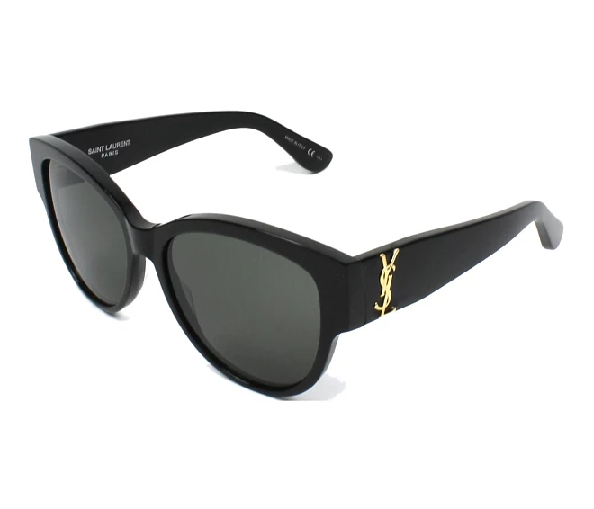 Yves Saint Laurent Sonnenbrillen SLM-3 002 55 18 schwarz
