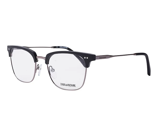 Zadig et Voltaire Brille VZV185 0568 52 19 schwarzgun metall