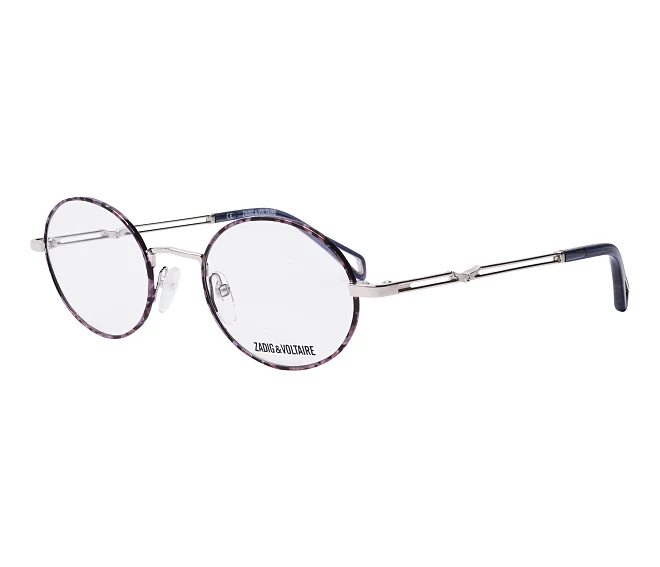 Zadig et Voltaire Brille VZV272 0523 49 21 havanasilber