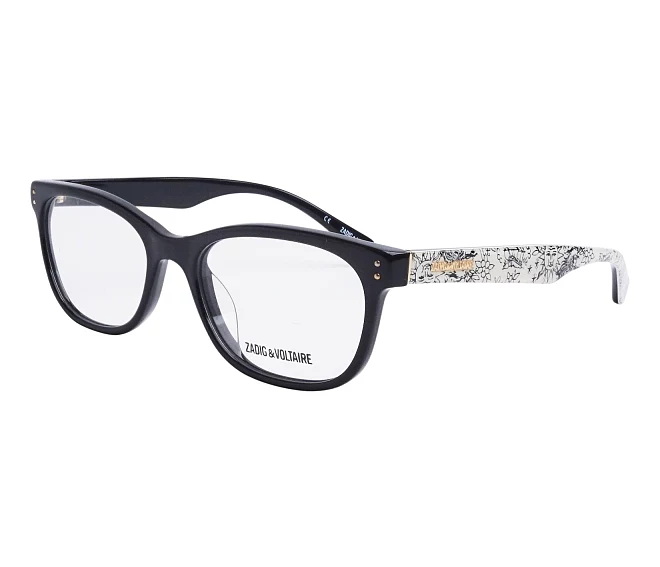 Zadig et Voltaire Brille VZV-164 700K 52 18 schwarz
