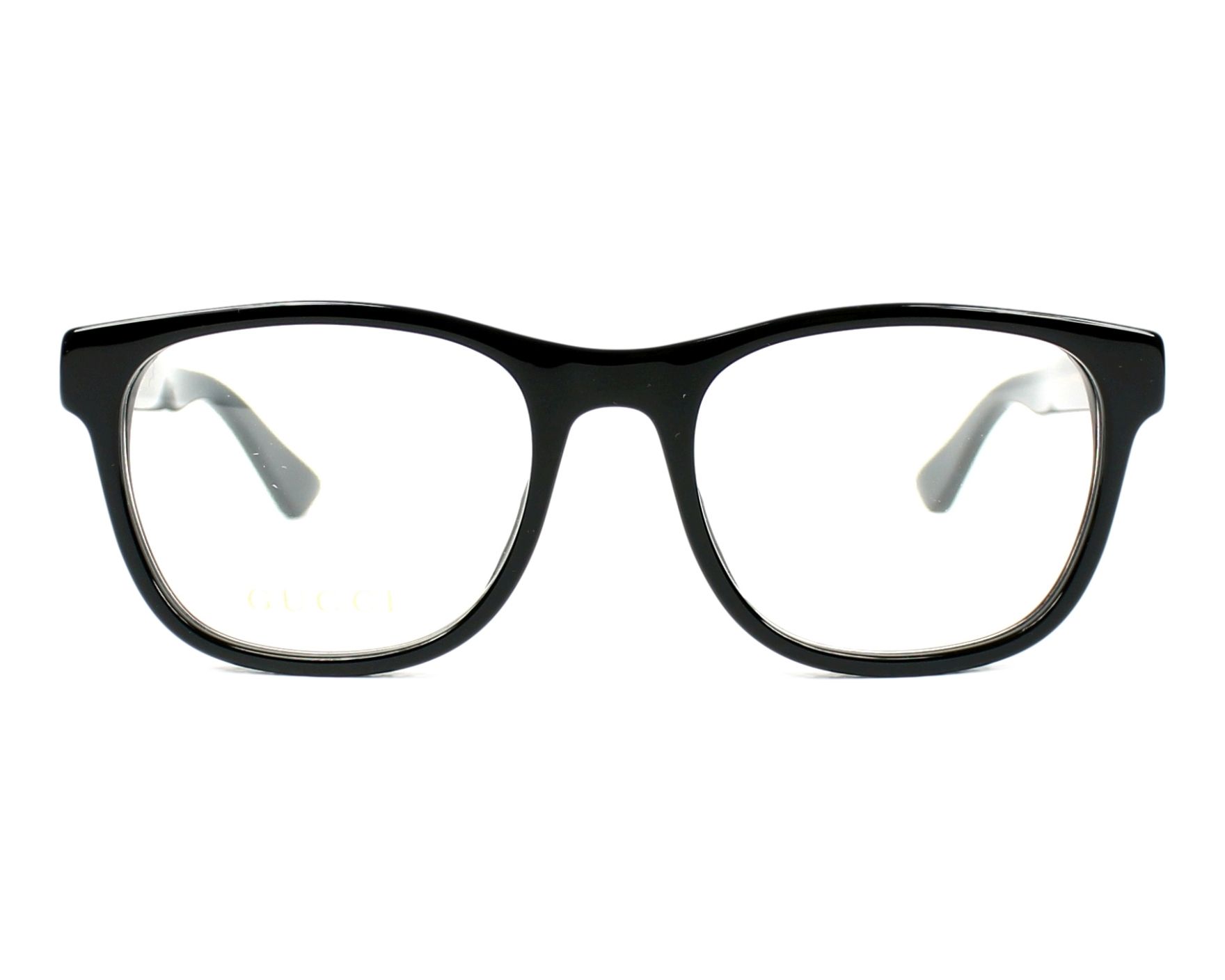 Gucci GG-0004-O-N 001 53-19 schwarz  Vorderansicht