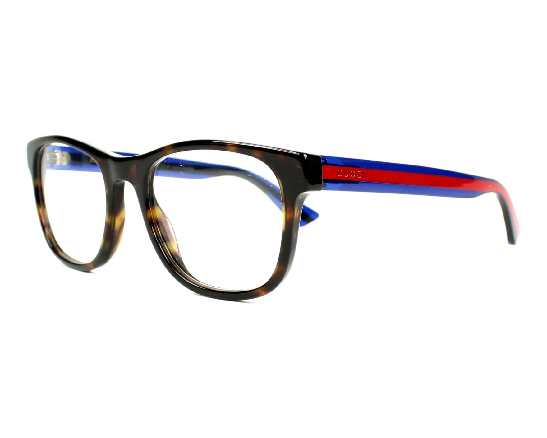 gucci eyeglasses on face