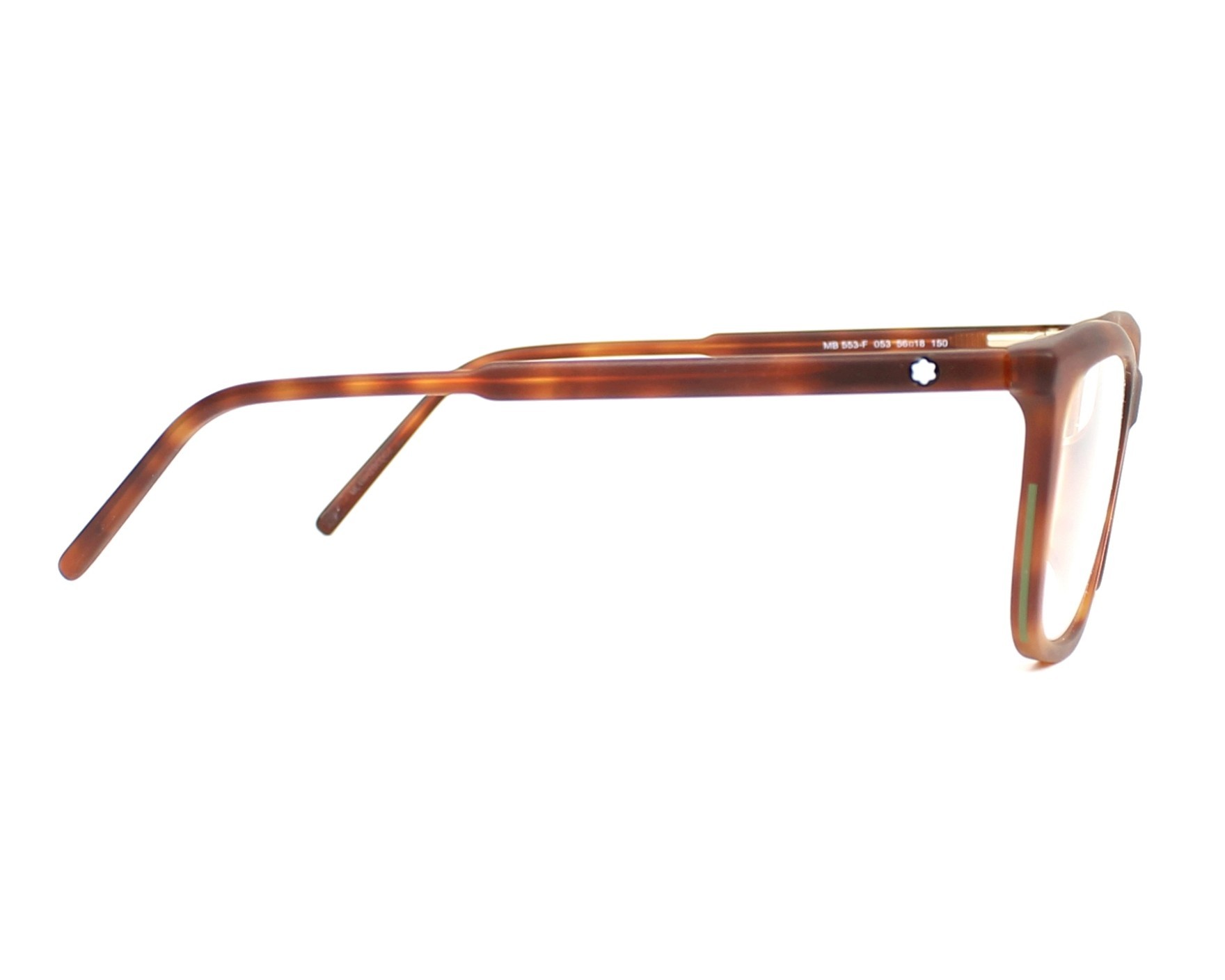 Mont Blanc MB-553 053 53-18 Havana  Seitenansicht