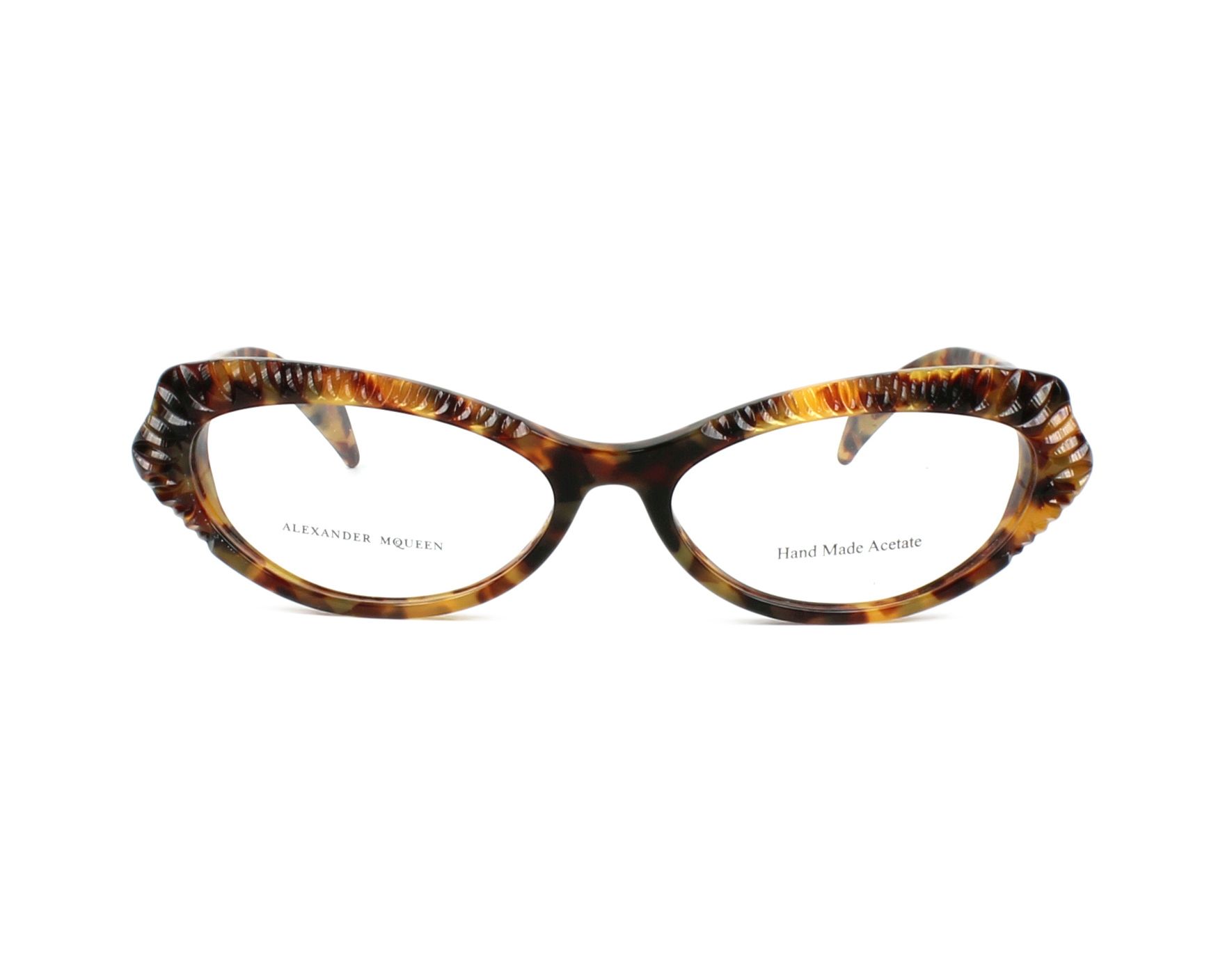 Alexander McQueen AMQ-4199 YHA 53-15 Havana  Vorderansicht