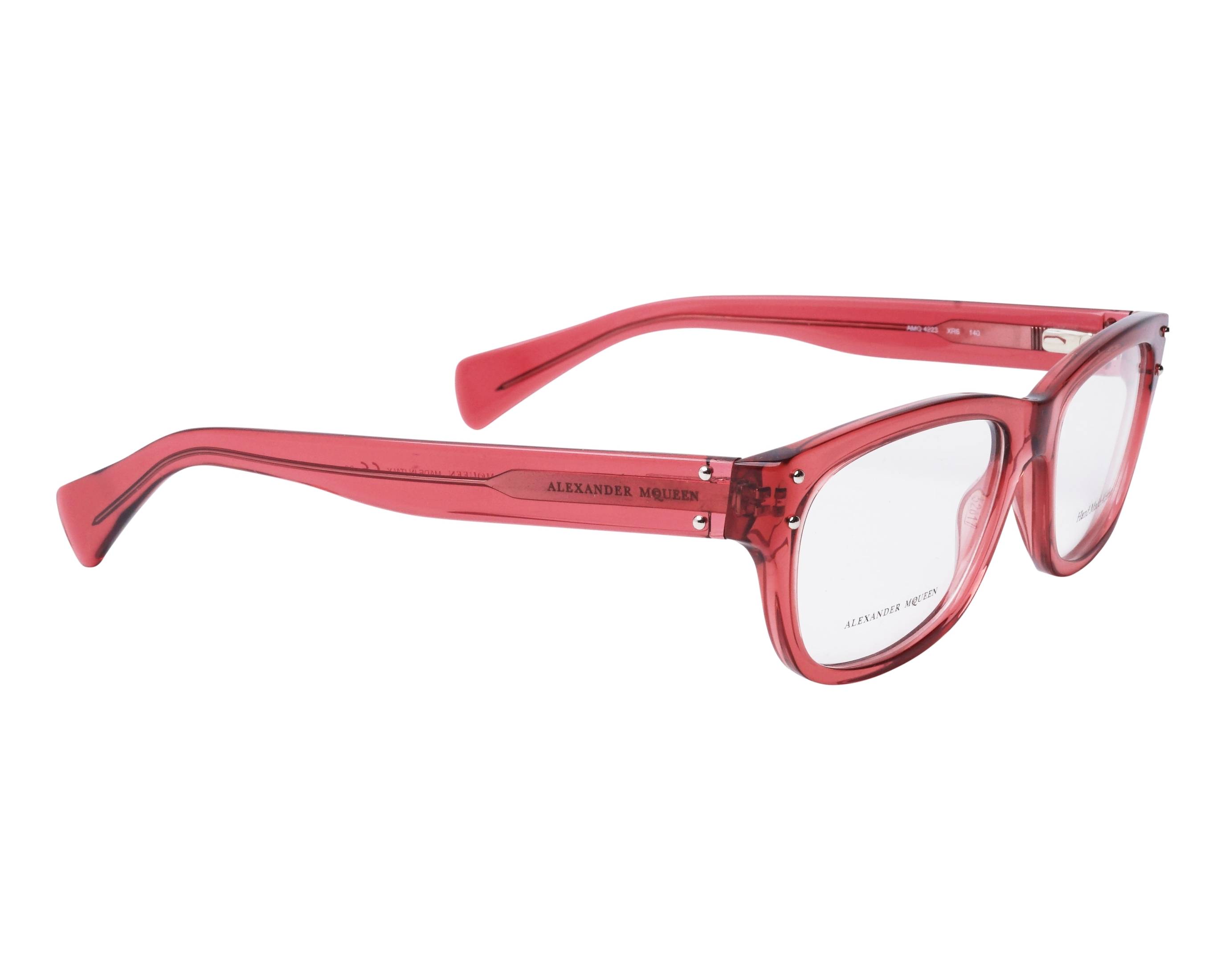 Alexander McQueen AMQ-4223 XR6 52-17 rot  Seitenansicht