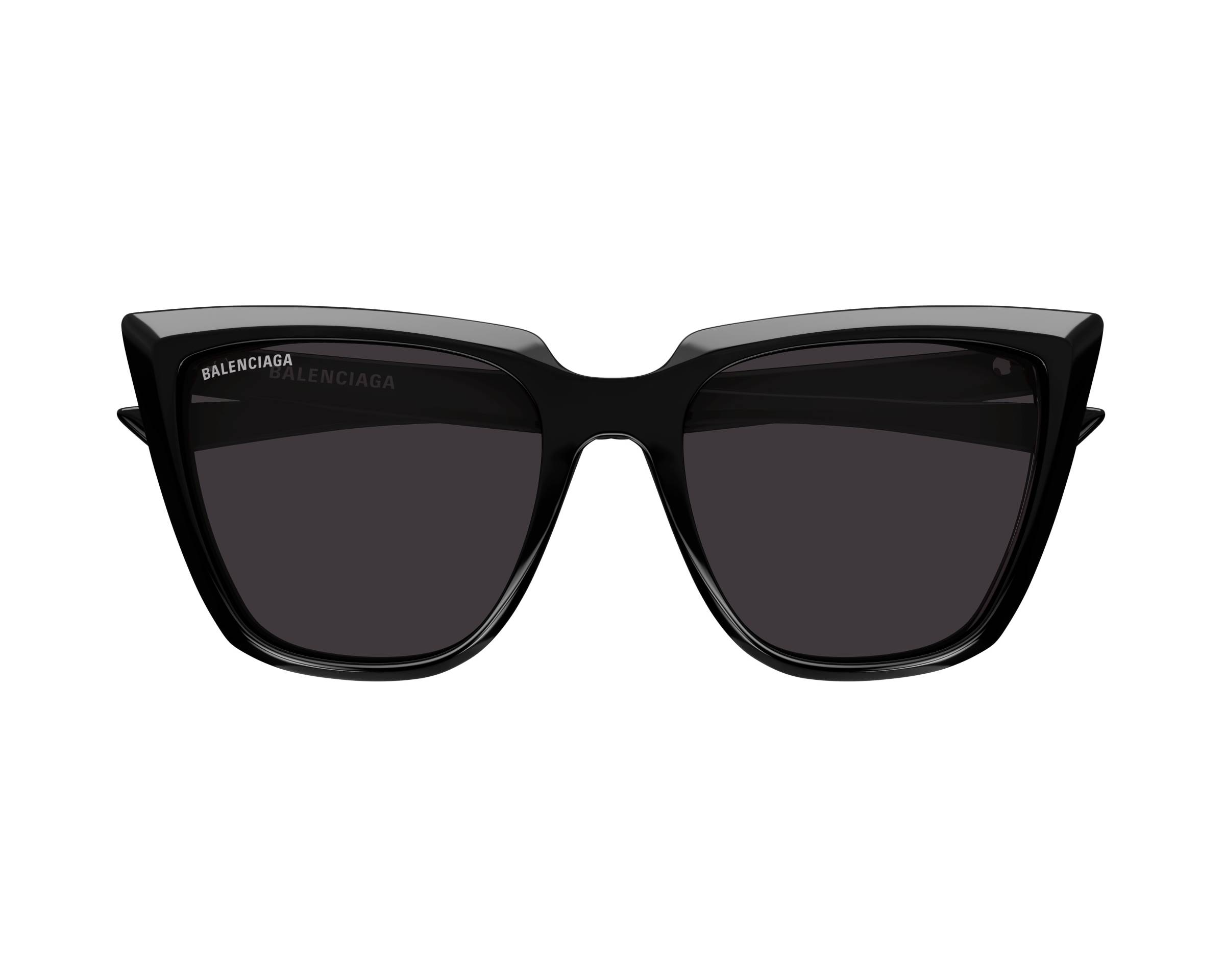 Balenciaga BB0046S 001 55-18 Noir  Vorderansicht